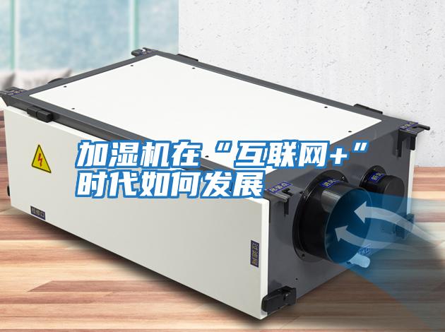 加濕機(jī)在“互聯(lián)網(wǎng)+”時代如何發(fā)展
