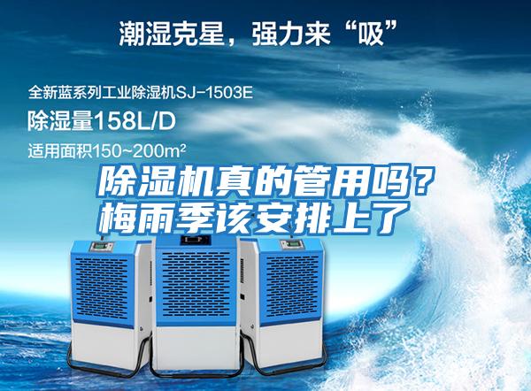除濕機(jī)真的管用嗎？梅雨季該安排上了