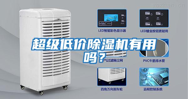 超級低價除濕機有用嗎？