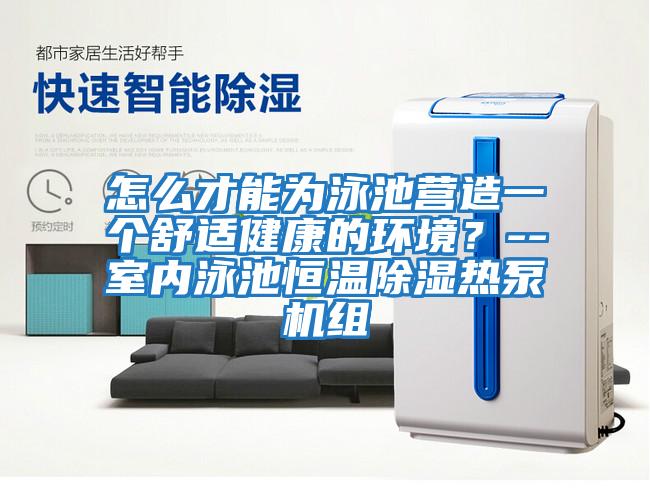 怎么才能為泳池營造一個舒適健康的環境？--室內泳池恒溫除濕熱泵機組