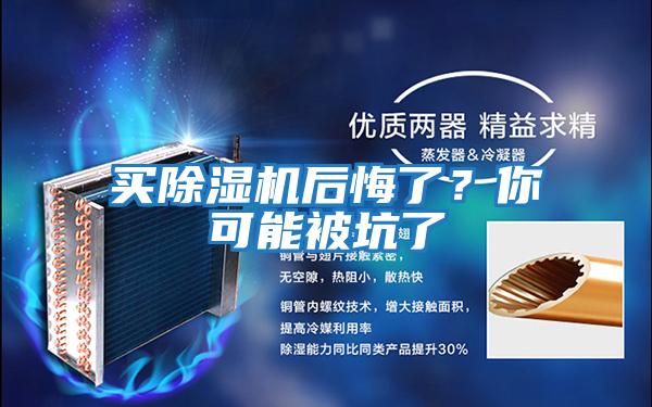 買除濕機(jī)后悔了？你可能被坑了