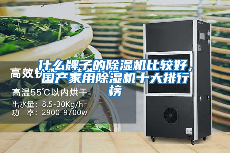 什么牌子的除濕機比較好，國產家用除濕機十大排行榜