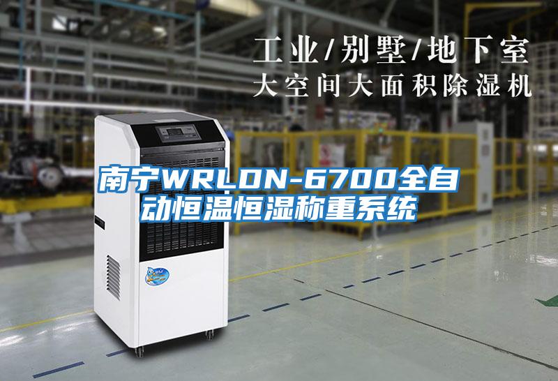 南寧WRLDN-6700全自動恒溫恒濕稱重系統