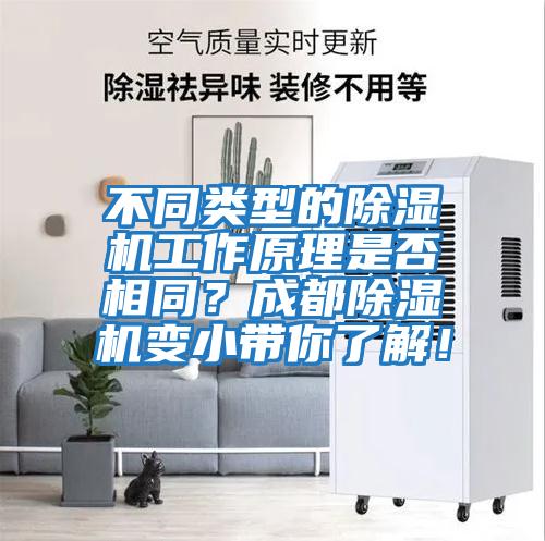 不同類型的除濕機工作原理是否相同？成都除濕機變小帶你了解！