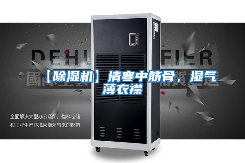 【除濕機】清寒中筋骨，濕氣薄衣襟