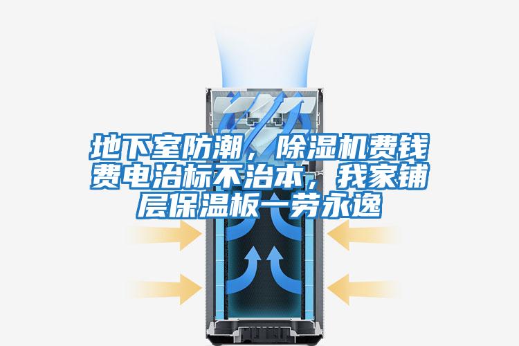 地下室防潮,除濕機費錢費電治標不治本,我家鋪層保溫板一勞永逸
