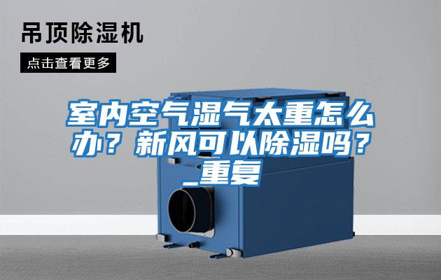 室內空氣濕氣太重怎么辦？新風可以除濕嗎？_重復