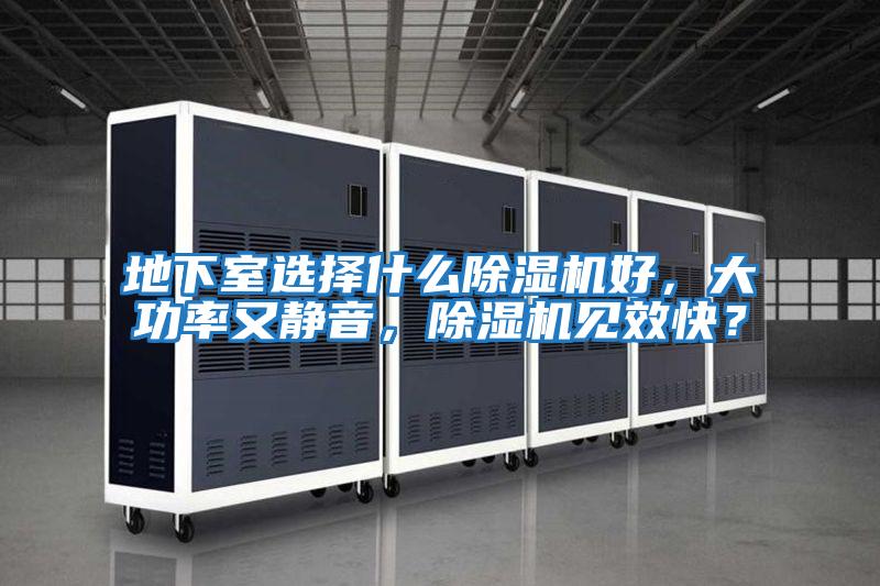 地下室選擇什么除濕機好，大功率又靜音，除濕機見效快？
