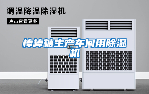 棒棒糖生產車間用除濕機