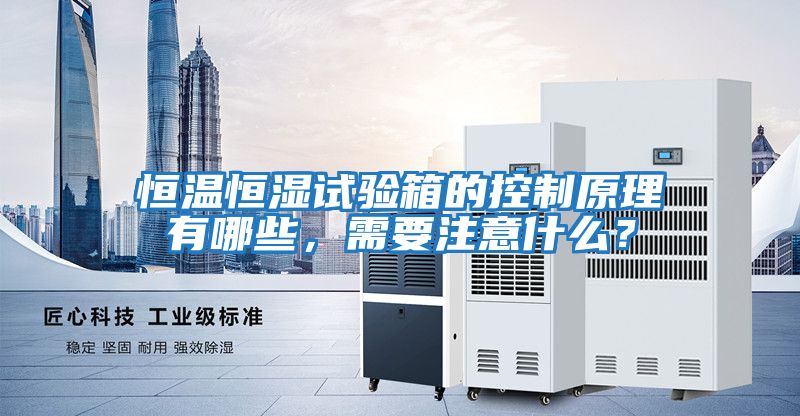 恒溫恒濕試驗箱的控制原理有哪些，需要注意什么？