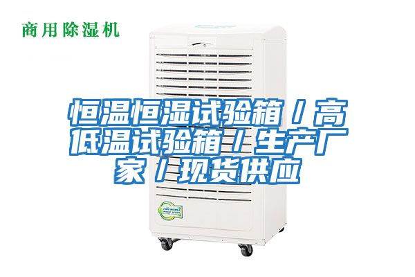 恒溫恒濕試驗箱／高低溫試驗箱／生產廠家／現(xiàn)貨供應