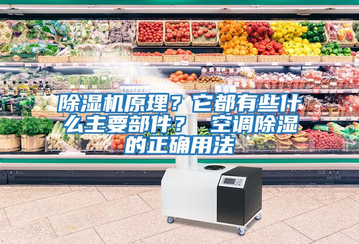 除濕機原理？它都有些什么主要部件？ 空調除濕的正確用法