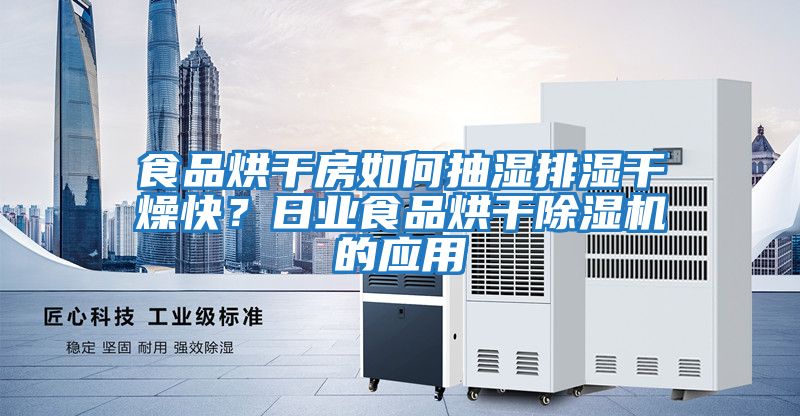 食品烘干房如何抽濕排濕干燥快？日業食品烘干除濕機的應用